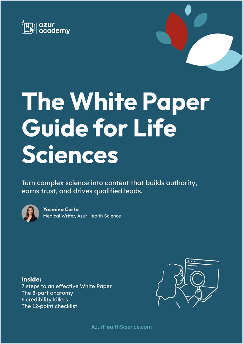 The White Paper Guide for Life Sciences – cover