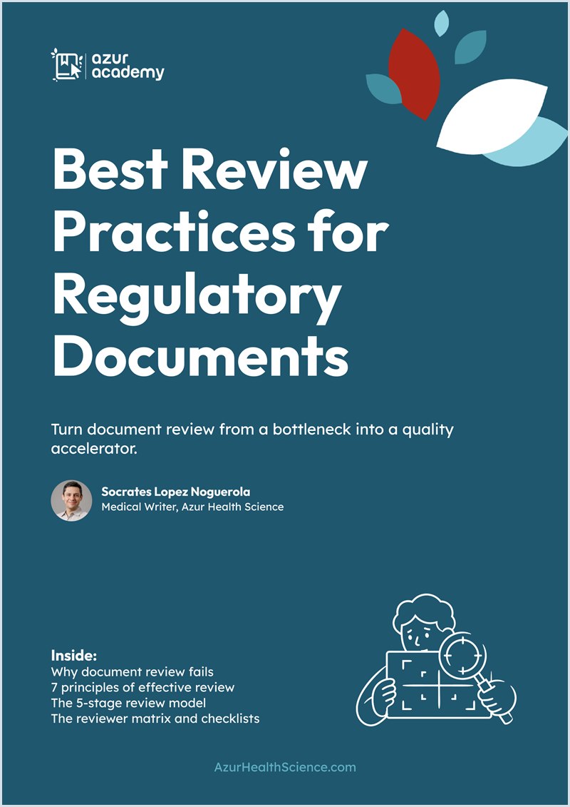 Best Review Practices for Regulatory Documents – cover